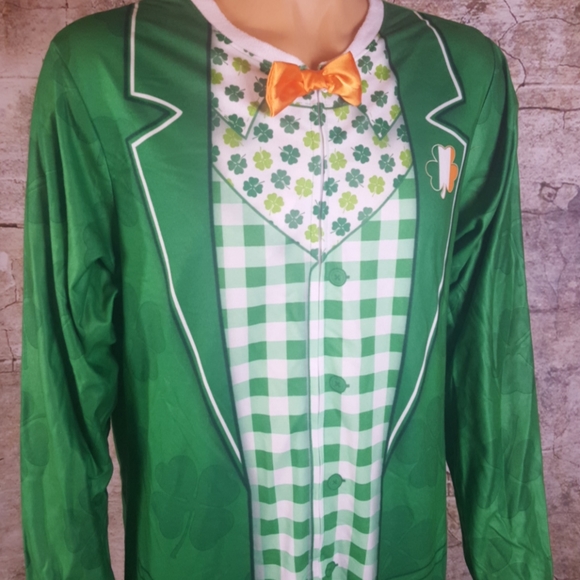 Large Leprechaun Onesie/Costume - Picture 3 of 7